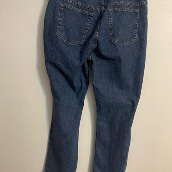 Riders 5 pocket boot cut distressed jeans, size 18WP - Picture 2 of 4